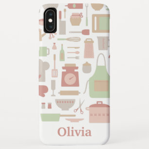 Trendige Küchenutensilien Muster Case-Mate iPhone Hülle