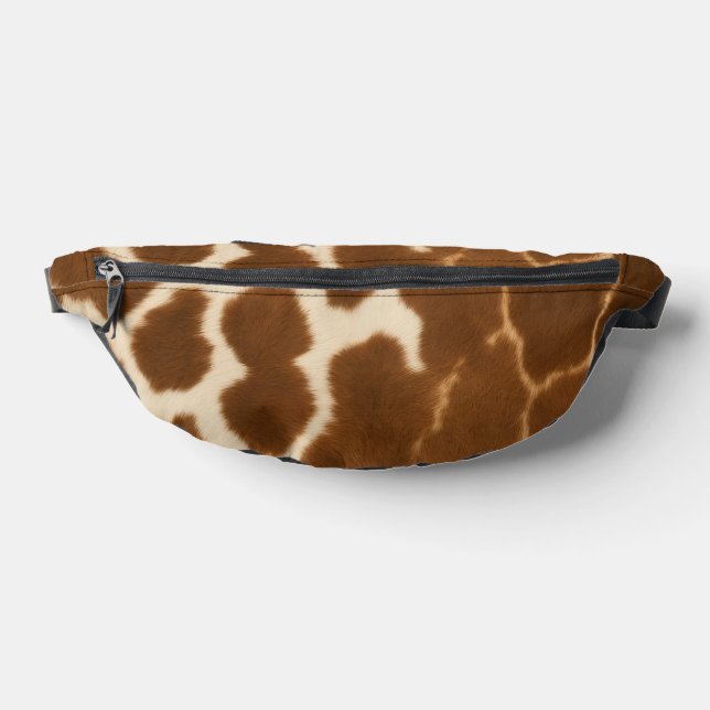 Trendige Kuh Imitate Leather Elegante Collection Bauchtasche (Ablage )