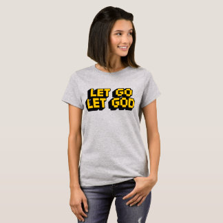 Trendige „Loslassen und Gott vertrauen“ christlich T-Shirt