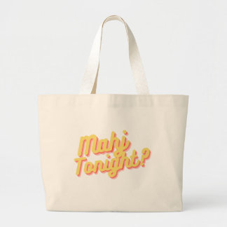 Trendige Mahjong-Tasche Jumbo Stoffbeutel