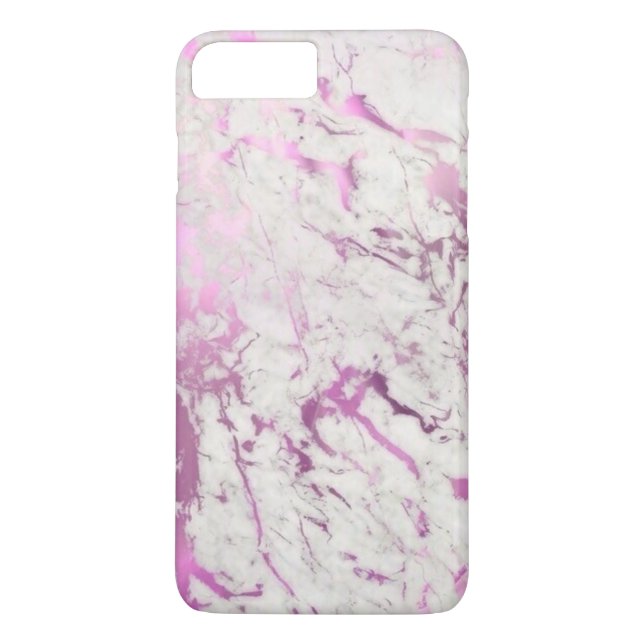 Trendige Marble Design iPhone Case (Rückseite)