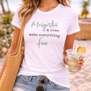 Trendige Margaritas und Limette machen alles gut T-Shirt
