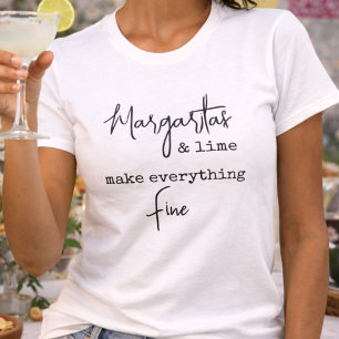 Trendige Margaritas und Limette machen alles gut T-Shirt