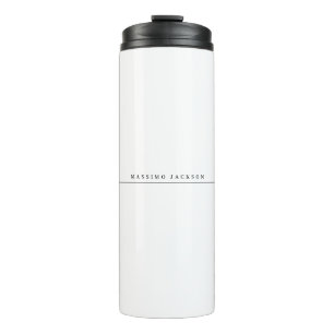 Trendige minimalistische elegante professionelle S Thermosbecher