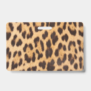 trendige Mode girly schick wilde Leopardenprint Ausweis