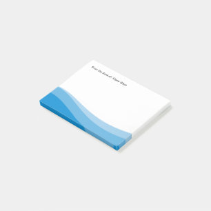 Trendige, moderne, benutzerdefinierte Sticky-Notep Post-it Klebezettel