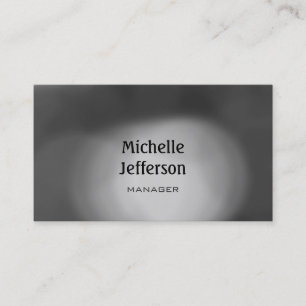 Trendige Muster Gray Contemporary Business Card Visitenkarte