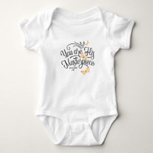 Trendige Niedliche Babykleidung mit Bibelangebot Baby Strampler