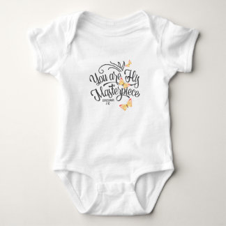 Trendige Niedliche Babykleidung mit Bibelangebot Baby Strampler