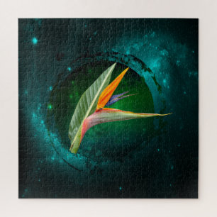 trendige Paradiesvogel-Blume floral