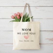 Trendige Personalisierte Mama Wir Lieben Dich Eink