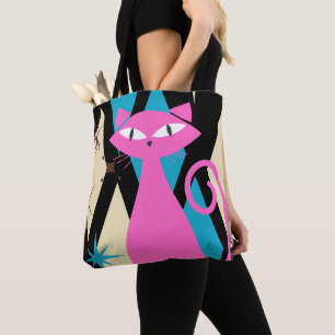 Trendige Retro-Mitte des Jahrhunderts moderne cool Tasche