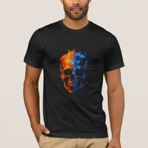 Trendige Totenkopf-T-Shirt-Drucke für Modefans T-Shirt