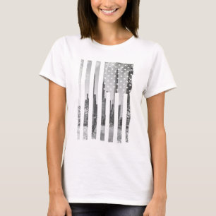 Trendige und coole ramponierte Stadtlandschaft ame T-Shirt