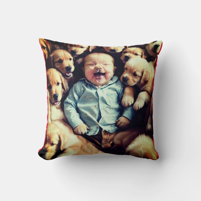 Trendige US-Kissen: Zazzle's Throw Kissen Review (Vorderseite)