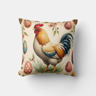 Trendige Vintage-Festtags-Osterkollektion Kissen