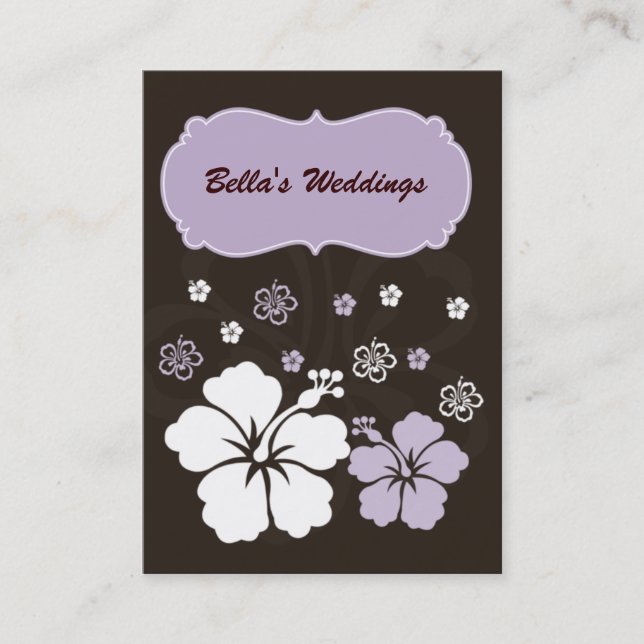 trendige Visitenkarten Visitenkarte (Vorderseite)