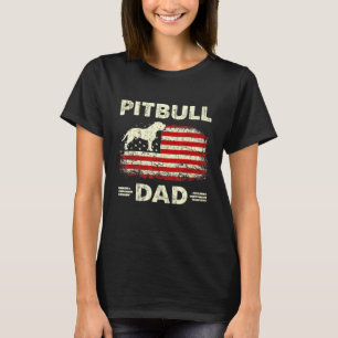 Trendiger Herren Best Pitbull Dad Ever - Amerikani T-Shirt
