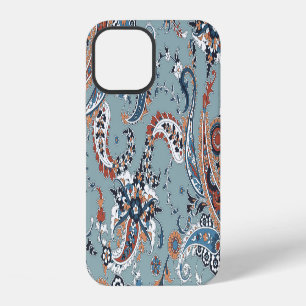 Trendiger indischer Paisley: nahtloser Hintergrund iPhone 12 Hülle