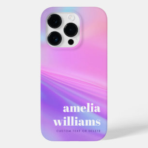 Trendiger rosa lila Pastellverlauf Case-Mate iPhone 14 Pro Hülle