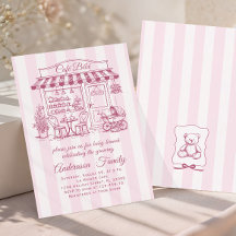 Trendiges Café Bebe Französische Coffeeshop Baby S