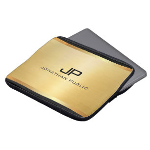 Trendiges Elegantes Modernes Luxus Template Glamou Laptopschutzhülle