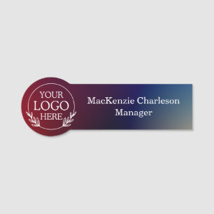 Trendiges Elegantes Professionelles Schreibtisch- Namensschild