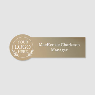Trendiges Elegantes Professionelles Schreibtisch- Namensschild