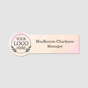 Trendiges Elegantes Professionelles Schreibtisch- Namensschild