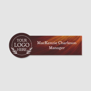 Trendiges Elegantes Professionelles Schreibtisch- Namensschild