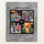 Trendiges Foto aus Marmor Planer<br><div class="desc">Moderne Kollektion von Foto,  graues Marmormuster,  Planer.
Sie können es personalisieren und Ihre eigenen Fotos,  Ihren Namen,  Monografie und Jahr hinzufügen und einen sehr persönlichen und einzigartigen Planer erstellen.</div>