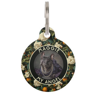 Trendiges Katzen-Geschenk Gardenien Blume Haustiermarke