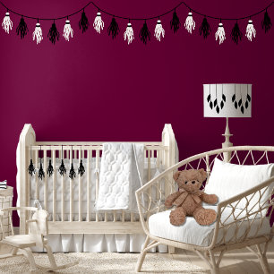 Trendiges Merlot-Einfarbig Elegant Tapete