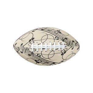 Trendiges Musikdesign Football