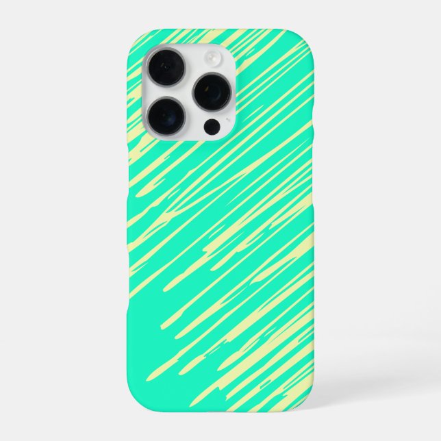 Trendiges Musterdesign iPhone 16 Pro Hülle (Rückseite)