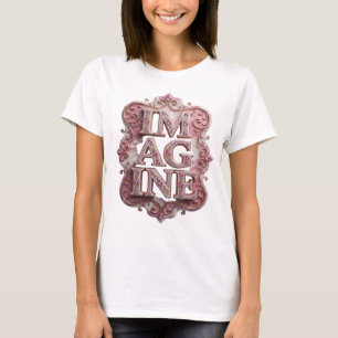 Trendiges Pink IMAGINE Custom-T-Shirt T-Shirt