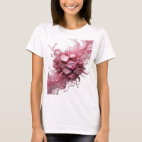 Trendiges Silber 3D CRYSTAL EXPLOSION 3D Textart