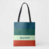 Trendiges Streifenmuster Personalisiert