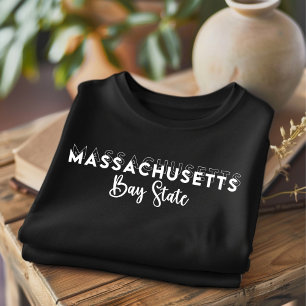 Trendiges T-Shirt Massachusetts Bay State