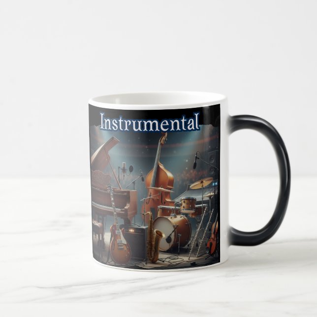 Trendiges und stilvolles Instrumental Verwandlungstasse (Rechts)