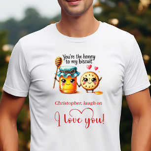Trendiges Valentinsgeschenk Lustiges Lebensmittel T-Shirt