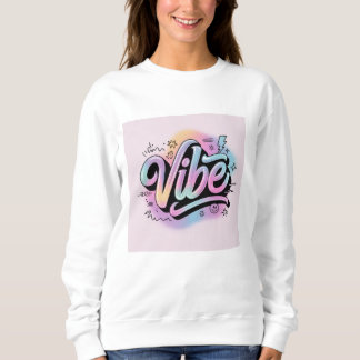 Trendiges weißes Outfit Sweatshirt