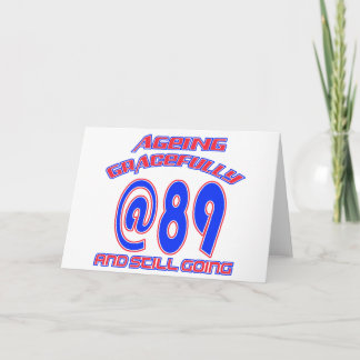 Trending 89 JAHRE ALTE BIRTHDAY-DESIGNS Karte