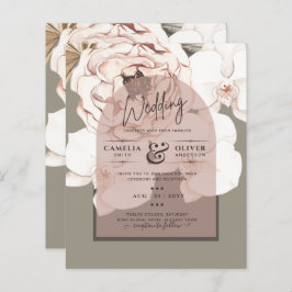 Trending MOSS BLUSH WEDD Sage Dusty Pink