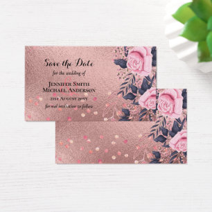 Trending ROSEGOLD Mariage Rose Marine Métallique