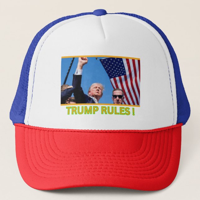 Trending Trucker Hats 2024 - Custom Designs Truckerkappe (Vorderseite)