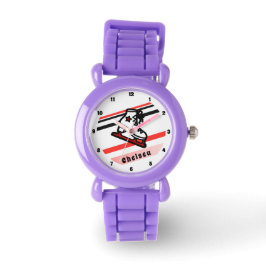 Trendly Figure Skaten Girl Skate Personalisiert Re Armbanduhr