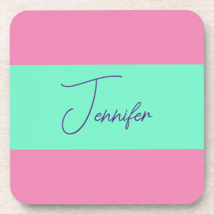 TrendMinimalistisch Moderne, Schlichte, einfache P Getränkeuntersetzer