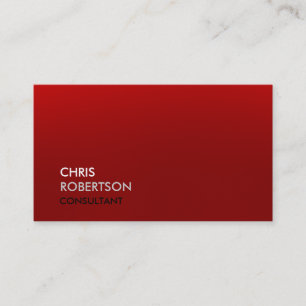 Trendred Black Beruflich Business Card Visitenkarte