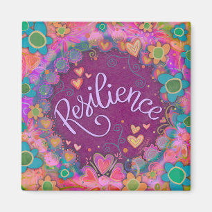Trendresilienz Hübsche florale Moderne Inspiritivi Magnet